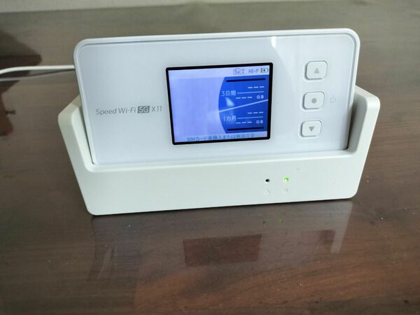  モバイルルーター NEC X11 クレードル付 WiMax