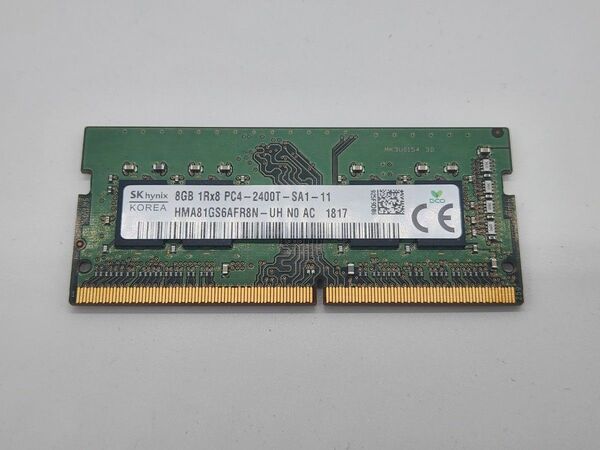 SKhynix 8GB PC4-2400T ddr4 sodimm メモリ