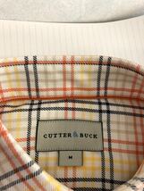 美品 CUTTER&BUCK 半袖シャツ サイズM メンズ チェック ゴルフ カッター&バック GOLF_画像4