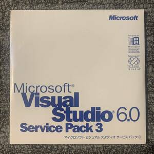 Microsoft Vsual Studio 6.0 Service Pack3 new goods unopened 