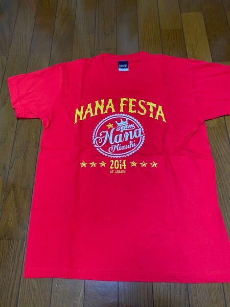 水樹奈々 NANA WINTER FESTA 赤Tシャツ