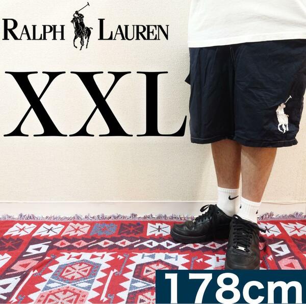 【美品】POLO Ralph Lauren ハーフパンツ XXL 旧タグ