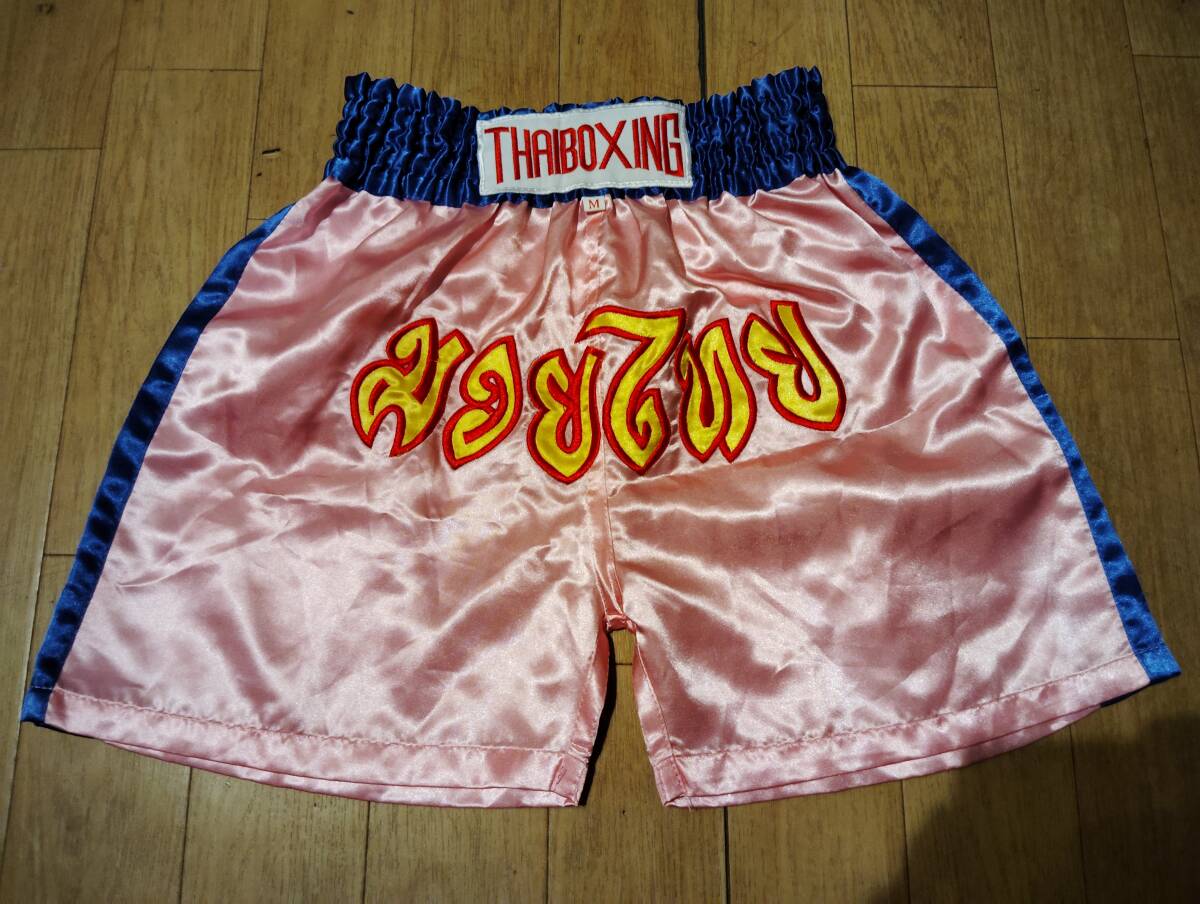 MADE IN THAILAND / THAI BOXING Юго-Восточная Азия боевые искусства me Thai брюки бокс кикбоксинг шорты короткий хлеб * движение надеты 