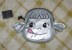 [ new goods ]ANNA SUI* Anna Sui × Peko-chan candy - type tissue pouch silver 