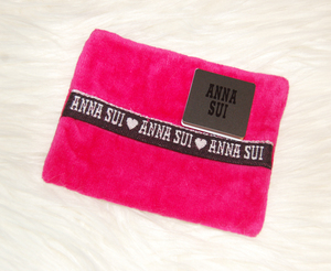 [ new goods ]ANNA SUI* Anna Sui butterfly pattern. simple . tissue case pink 