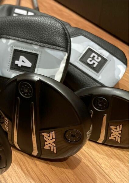 超美品！一部新品！PXG FW&UT 2本セット カスタムシャフト フェアウェイウッド4番 ユーティリティー5番