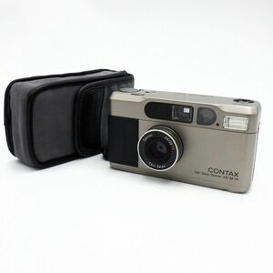 1円〜 Contax コンタックス T2 コンパクトフィルムカメラ Carl Zeiss Sonnar 2.8/38 T* 動作確認済 現状品 カバー付 y202-2758312【Y商品】