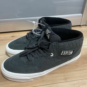 未使用 バンズ ハーフキャブ ウーブン チェック VANS HALF CAB 33 DX WOVEN-CHECK 27.5cm US9.5 スエードシューズ 