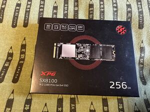 【新品】ADATA XPG SSD M.2 NVMe 256GB [R3500,W3000] SX8100 シリーズ PCIe3.0x4 3D NAND DRAM