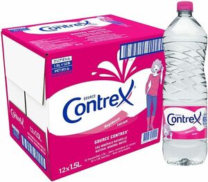 Contrex(コントレックス)PET 1.5Lｘ12本 [正規輸入品] 超硬水(サステナブル対応テザードキャップ)