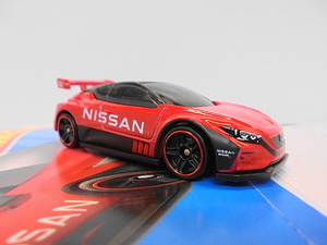 ルース品 Hotwheels ニッサン リーフ ニスモ RC 02 ミニカー ホットウィール 赤