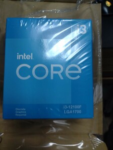 Intel i3-12100F BOX 未開封　未使用品