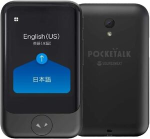 POCKETALK S （ ポケトーク ） ｜ 翻訳機 ｜ 通信2年付 ｜ ブラック ｜ PTSGK