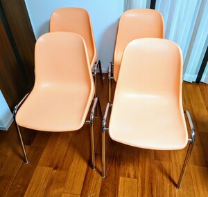 [ condition consideration ]MOD ELENA Italy folding chair start  King chair retro 