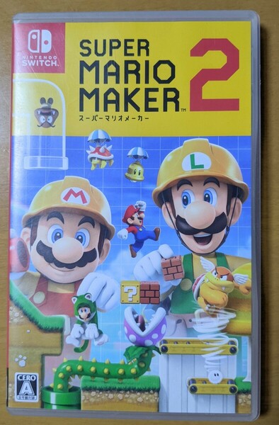 送料込 Switch SUPER MARIO MAKER 2 スーパーマリオメーカー2 中古 Nintendo SWITCH 任天堂 スイッチ