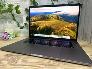 [ operation OK!]Apple MacBook Pro 2019 A1990[Core i7 9750H 2.6GHz/RAM:16GB/SSD:256GB/15.4 -inch ]Sonoma Space gray operation goods 