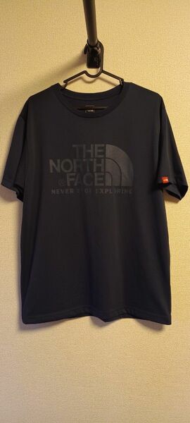 【紺モノトーンロゴ】THE NORTH FACE ノースフェイス 半袖 Tシャツ NT31930 モノトーン ロゴ 紺 XL