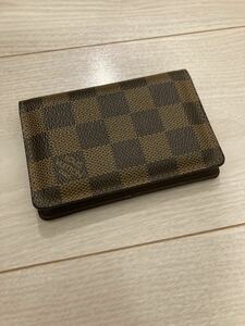 LOUIS VUITTON ルイヴィトン ダミエ 名刺入れ カードケース