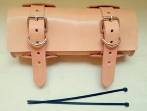  Tochigi кожа натуральный седло гладкая кожа сумка для инструментов ( есть перевод N