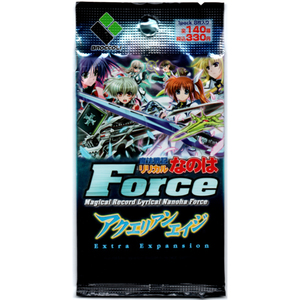 【新品】アクエリアンエイジ エキストラエキスパンション 魔法戦記リリカルなのはForce ブースターパック【1PACK】