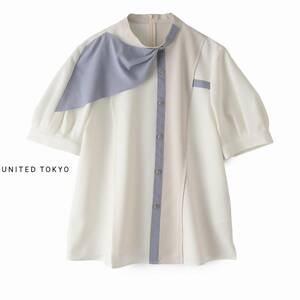  beautiful goods * united Tokyo *Fsize/9 number * blouse J054