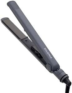 SALONIAsaronia strut hair iron 24mm [ gray ] heat-resisting pouch attaching SL-004SG