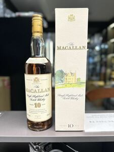 未開栓★マッカラン 10年　スコッチウイスキー 旧ボトル ★THE MACALLAN 