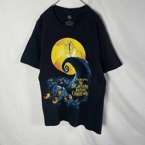 ディズニー　半袖プリントTシャツ　古着　Mサイズ　ブラック