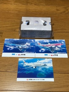 JTA 日本トランスオーシャン ジンベエジェット さくらジンベエ ポストカード3枚とＶＲメガネ