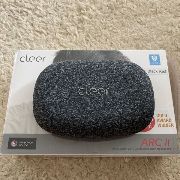 ほぼ未使用 Cleer arc2 sport edition Black Red