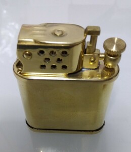  Gold oil lighter scroll safety lock one push action element ... design new goods unused abroad . great popularity domestic sending 