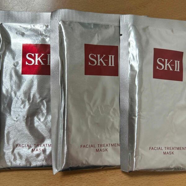 SK-II フェイシャルトリートメントマスク　3枚　 エスケーツー サンプル エッセンス 無香料　正規品