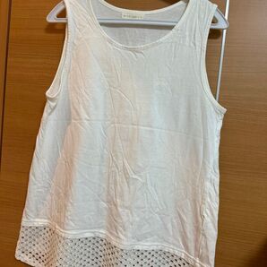 丈長めタンクトップ