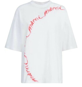 Marni マルニ ロゴ プリント Tシャツ 半袖 40size 