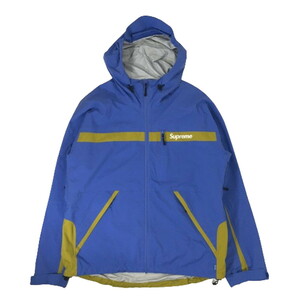 シュプリーム Supreme Taped Seam Jacket テープドシーム ジャケット トリプル3レイヤー Triple Layer Waterproof ブルー M