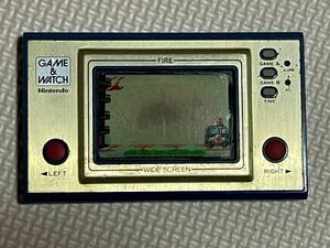  nintendo Game & Watch FIRE Junk 