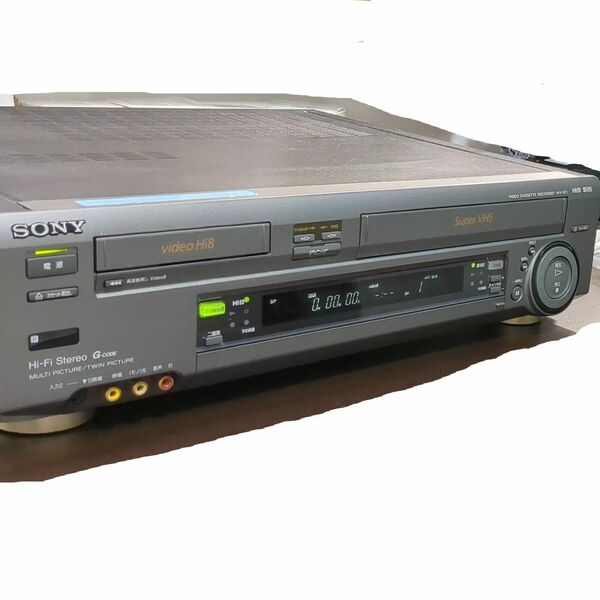 SONY VHS ビデオデッキ　Hi8　WV-ST1