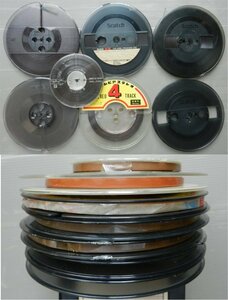 *Scotch maxell Colombia open reel tape 7 number 4ps.@5 number 1 pcs reel only 2 ps 