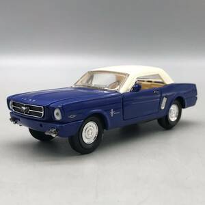 Kinsmart キンスマート 1964 1/2 Ford Mustang フォード ムスタング ミニカー Diecast Model Toy Car 1:36 Blue 青 ブルー コレクション