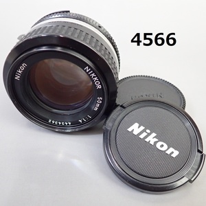 ■FK-4566 NIKON　NIKKOR 50㎜　1:1.4　AI 絞り羽根OK　20240604