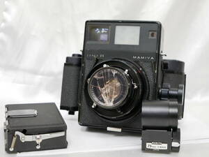 #7680 mamiya super23 100mm F3.5 75mm for finder attaching Mamiya super medium size film camera 