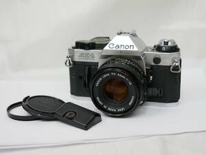 #7341 CANON AE-1P fd 50mm F1.8 キャノン 一眼レフフィルムカメラ