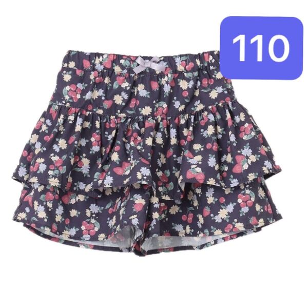 エニファム フルーツ フリル キュロット 110