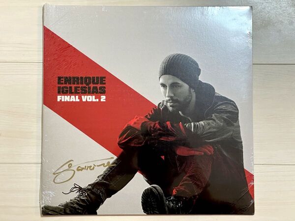 直筆サイン入り エンリケイグレシアス 「ファイナル Vol.2」 レコード 新品 Final Enrique Iglesias