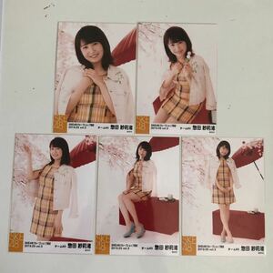 SKE48 惣田紗莉渚　グループショップ限定 2019.03 vol.3 生写真5枚コンプ。