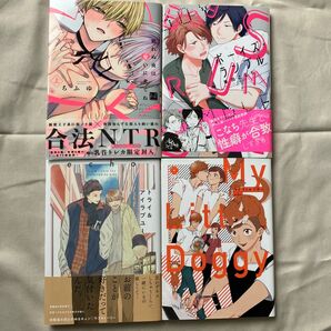 「トライ&アイラブユー」他BLコミック4冊セット