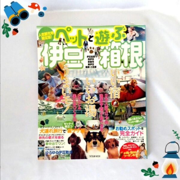 中古本 人気観光地限定版!ペットと遊ぶ 伊豆・箱根 平成23年3月10日発行