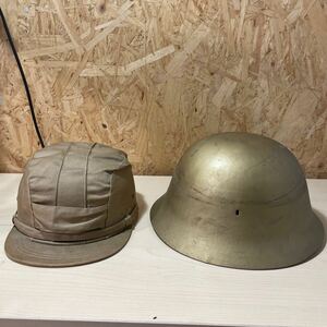 鉄製 鉄帽 陸軍 ミリタリー 軍隊 ヘルメット 旧日本軍 詳細不明