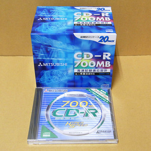 三菱科学 CD-R 700MB 48倍速対応 20枚組 ＋ 12倍速×1枚 / ソニックアゾ スーパーアゾ SR80KC20