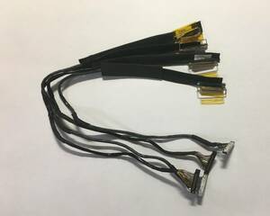 [ ремонт детали детали ] жидкокристаллический кабель 30 булавка 4 шт. комплект Fujitsu LIFEBOOK A576 A577 A748 и т.п. для б/у рабочий товар 